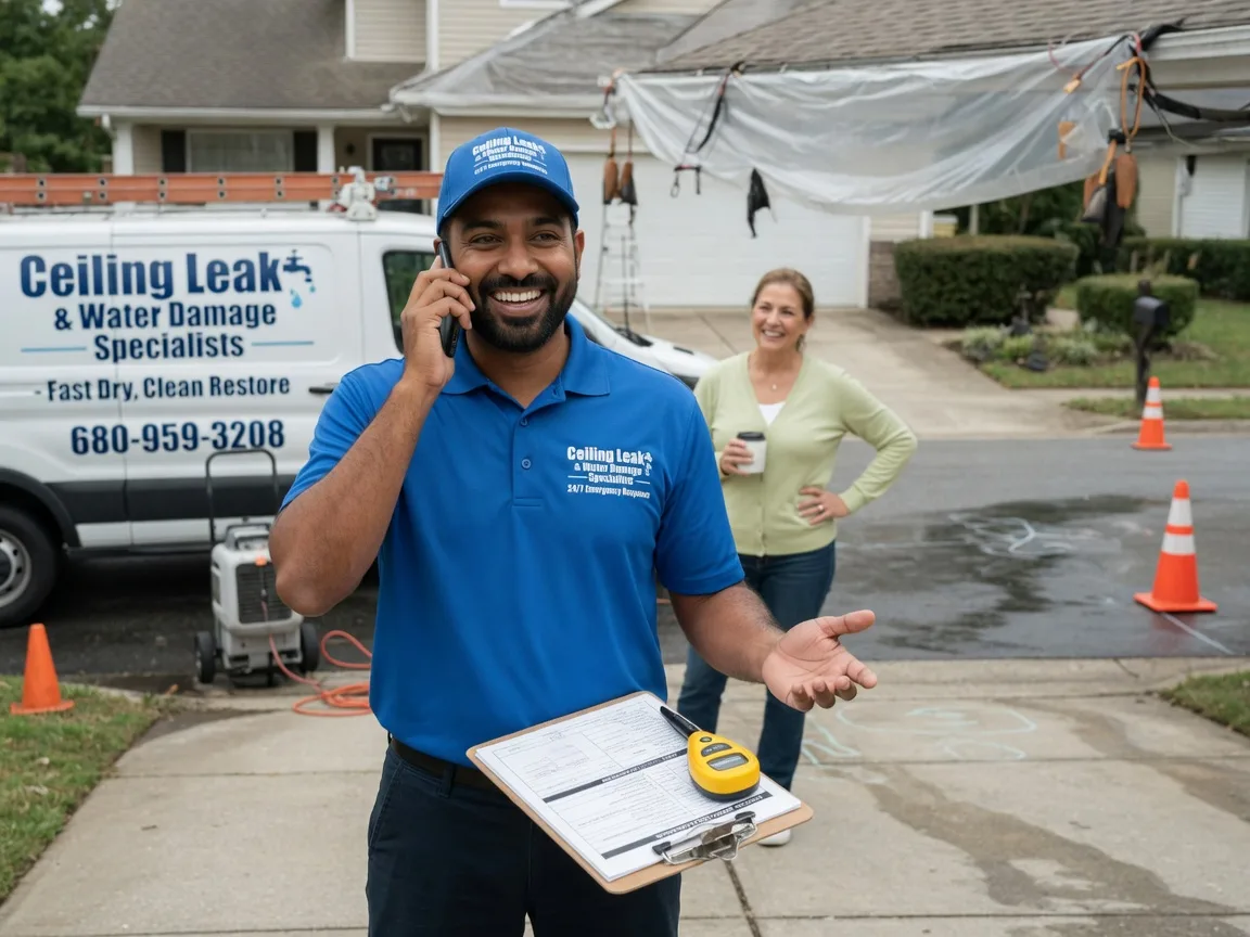 Ceiling Leak Cleanup Barclay, MD FAQs